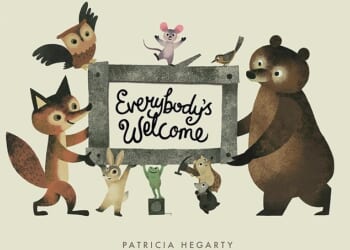 Children's books with pro-migrant messaging is being read in more than 1,000 schools in Britain (Pictured: Everybody's Welcome by Patricia Hegarty)