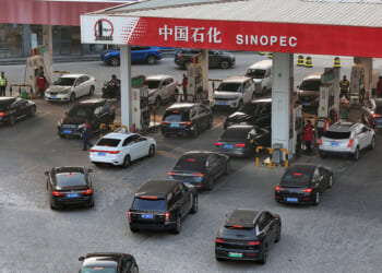 China, a leader in renewable energy, was prepared for a global fuel crisis