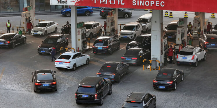 China, a leader in renewable energy, was prepared for a global fuel crisis