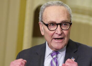 Conservatives gleefully roasted Senate Minority Leader Sen. Chuck Schumer, a New York Democrat, for claiming that the disgraced Southern Poverty Law Center defends democracy.