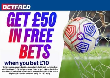 Claim £50 in free bets ahead of Chelsea vs Man City