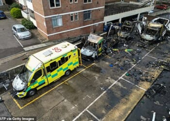 The latest arrest came after an arson attack on volunteer-led Jewish community ambulances were set alight in Golders Green