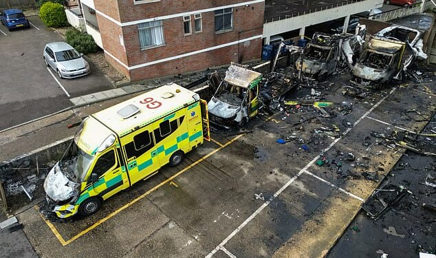 The latest arrest came after an arson attack on volunteer-led Jewish community ambulances were set alight in Golders Green