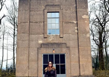 A couple spent £60,000 renovating a neglected water tower from the 1930s into a luxury property