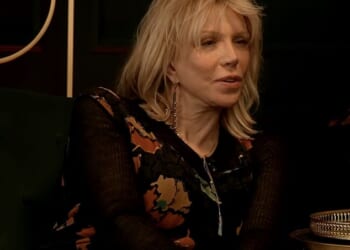 Courtney Love, 61, said she hopes Dave Grohl will eventually publicly announce that they're on good terms - so his fans will lay off her