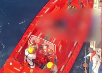 Cruise passengers were left 'shaking' after crew pulled five bodies from the sea during a dramatic recovery mission in the Mediterranean on Tuesday