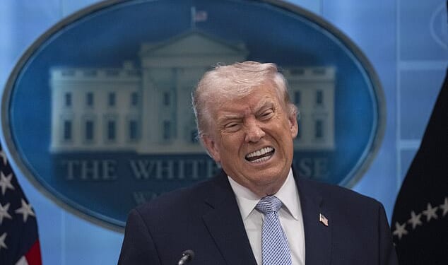 Donald Trump a day before the deadline he set Iran. 'He has gone toe to toe with one of the most despotic and malign theocracies in history. And has been vanquished'