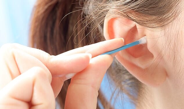 There is no need to use cotton buds, says Dr Martin Scurr, as the ear canals are naturally self-cleaning (ear wax traps dirt and then falls out, taking the ‘rubbish’ with it)