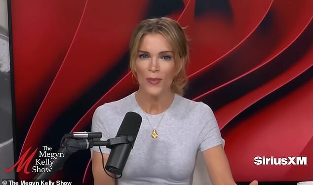 Conservative podcaster Megyn Kelly hailed the Daily Mail's expose revealing Bryon Noem as a secret crossdresser as an 'unbelievable report' and blasted his 'absurd' fetish