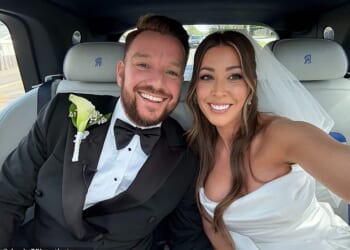 Danielle Lloyd's footballer ex Jamie O'Hard has revealed he's married for the second time, as he tied the knot with his partner Keziah Grubb at a swanky village hotel on Saturday