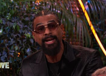 David Haye went for the knockout in tyrannical rant against 'victim' Adam Thomas - while Ant and Dec address the boxer's 'terrifying theories about women' during the I'm A Celeb final