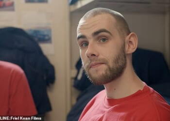 One prisoner - called JP - was seen collapsing and being rushed to hospital after taking drugs