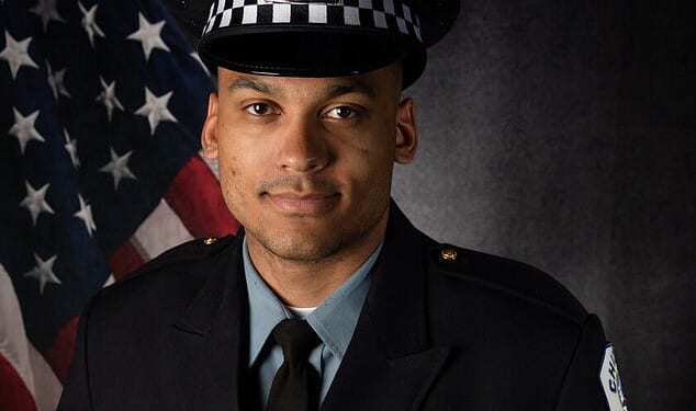 Chicago Police Officer Carlos Baker is facing a wrongful death suit in the case