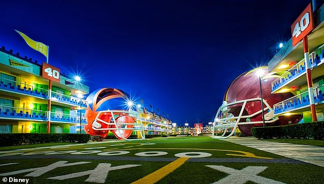 Disney's All-Star Sports offers bus transportation to all local Disney theme parks