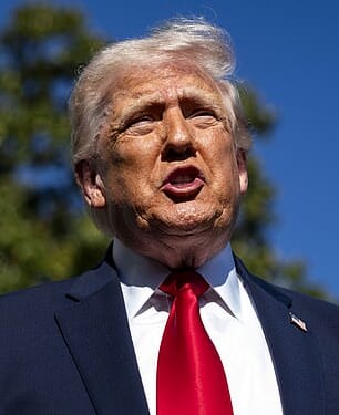 US President Donald Trump
