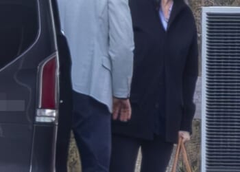 Sarah Ferguson pictured at the eye-wateringly expensive wellness clinic in Austria where she has been holed up. The former Duchess of York had not been seen in public for seven months