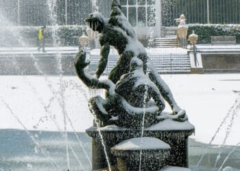 King Charles has made the decision to remove a magnificent statue of Hercules and Achelous from the Royal Botanic Gardens in Kew