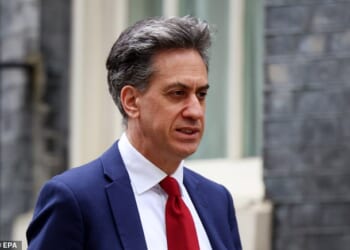 Ed Miliband has been blamed for an AI giant shelving a multi-million-pound investment in Britain, due to his 'mad dash' to Net Zero