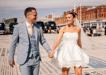 Emmerdale star Kelsey-Beth Crossley has revealed she has married her boyfriend Matt Blinkhorn in a ceremony hosted in Blackpool over the weekend