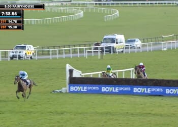 Emmet Mullins lands huge Irish Grand National gamble with Soldier In Milan as uncle Willie sees agonising Kiss Will fall