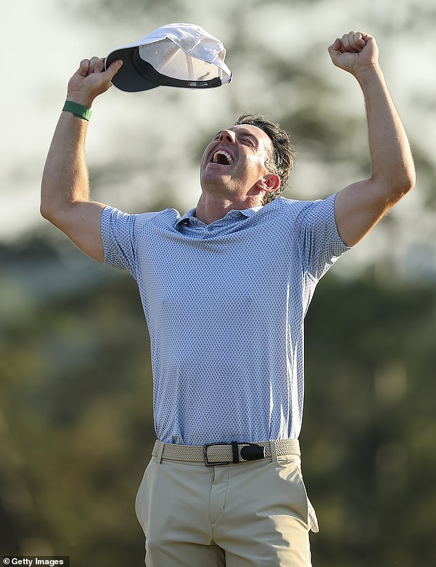 McIlroy has won back-to-back Masters and will keep the green jacket that he won last year