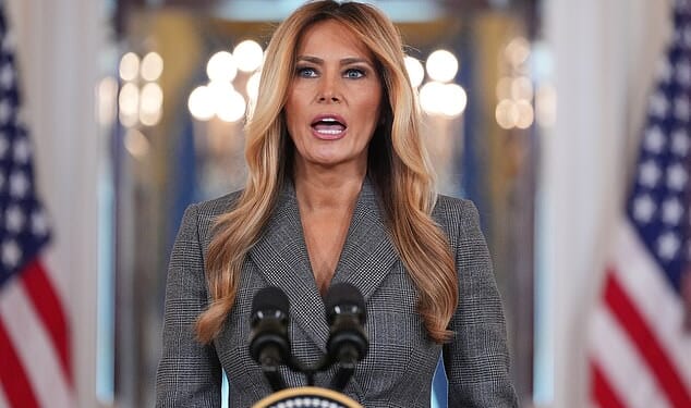 Melania Trump denied rumors on Thursday that she was a victim of Jeffrey Epstein's