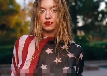 Euphoria has reached new lows of depravity with Nazi-fuelled sex scenes, defecating pigs, gratuitous nudity and 'unnecessary' racist slurs (Sydney Sweeney pictured as Cassie)