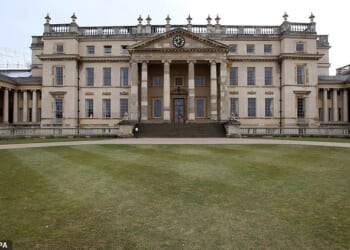 A former head of department at Stowe School, Buckinghamshire (pictured), who is now in his 80s, has been arrested on suspicion of rape and indecent assault