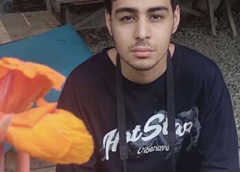 Mr Biglari and Mr Kalour’s family were not granted final visits or allowed to say goodbye before they were put to death (pictured is Mohammadamin Biglari, 19)