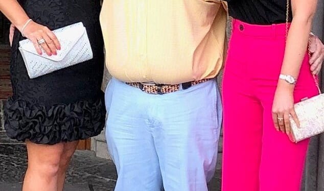 Rick Oakes (centre, with his wife Rachel, left, and daughter Ashleigh, right), 67, from York, was diagnosed with mesothelioma in February 2022 and sadly passed away around two years later, on July 4, 2024