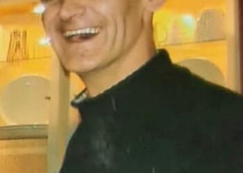 Gary Carlisle, 62, (pictured) had been taking his dog, Molly, for an early morning walk when he was set upon by paranoid schizophrenic Jacob Hill