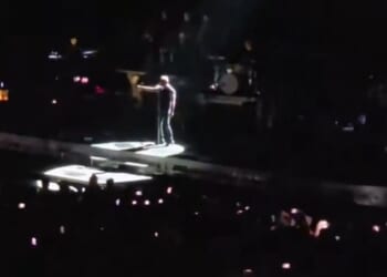 Bruce Springsteen, 76, started his show on Sunday with a prayer for President Donald Trump¿s safety after the shooting at the White House Correspondents¿ Dinner the night before
