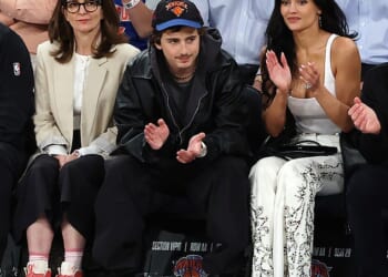 Timothee Chalamet has felt the vitriol of some fans on social media, who called him a 'jerk' for 'manspreading' next to Tina Fey at Tuesday's New York Knicks game alongside Kylie Jenner