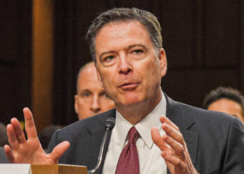 Former FBI Director Comey Charged With Threatening Trump