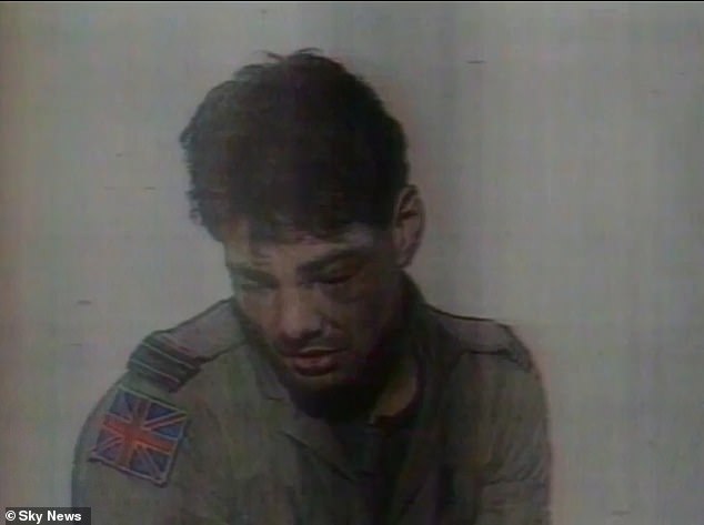 Peters (pictured) recalled today how he and his airman John Nichol were held for seven weeks, during which time both men were tortured and paraded on Iraqi TV