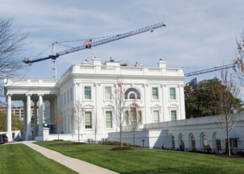 From a ballroom to the dollar bill, Trump is making his mark on history