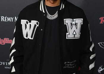 Digga D (pictured), whose real name is Rhys Herbert, called for freedom his friend Perry Allen-Thomas who was found guilty on Tuesday of murdering 44-year-old Michelle Sadio