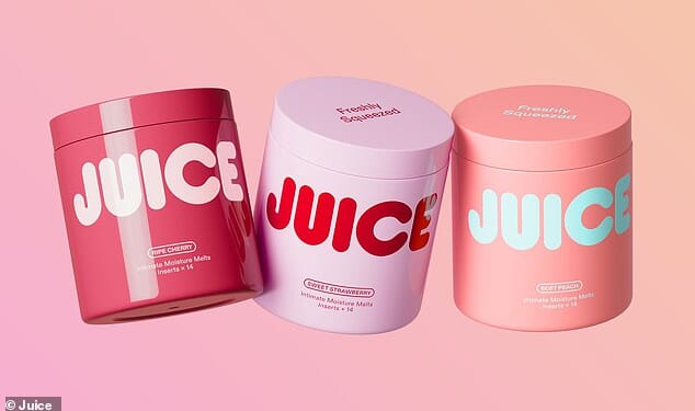 The UK-based intimate care brand Juice focuses its offering on  vaginal 'self-care melts'