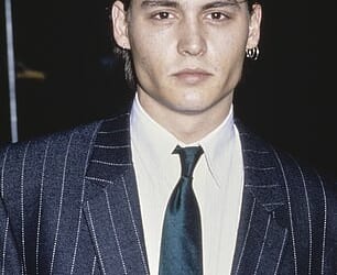 Johnny Depp's movie star good looks meant he quickly climbed the ranks of Hollywood's A-list