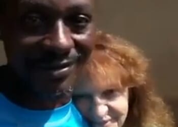 Daniel 'Kofi' Agyapong, left, has passionately rejected any suggestion he was involved in the death of his lover, Janet Fordham, right