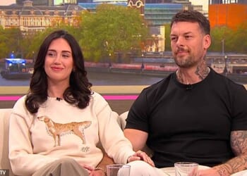 Gladiators' Giant, aka Jamie Biggs, said on GMB on Wednesday that the BBC axed him because he appeared on social media with his new OnlyFans model girlfriend, Taylor Ryan