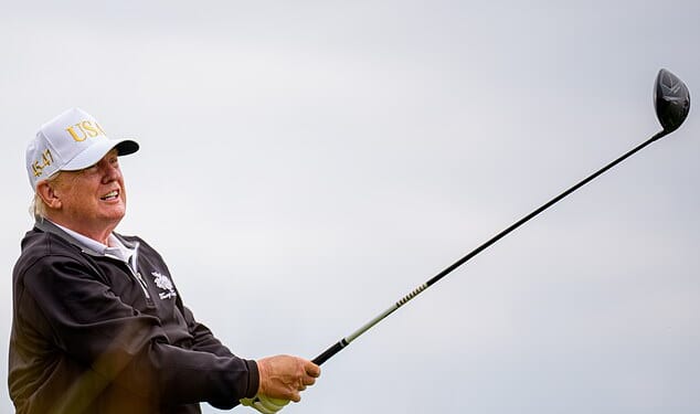 Donald Trump is a golf obsessive, who has long been keen on a membership at Augusta