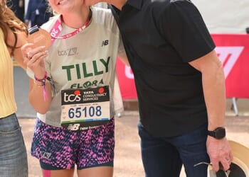 A slew of stars are donning their running shoes today as they take on the London marathon and add an athletic string to their already impressive bows