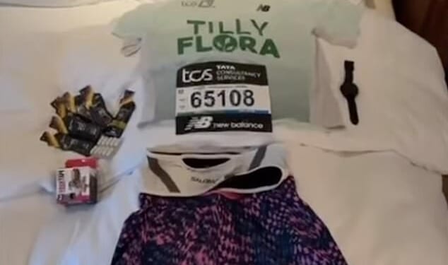 Gordon Ramsay wished his daughter Tilly 'all the very best' on Saturday as she prepares to take on her first ever London Marathon