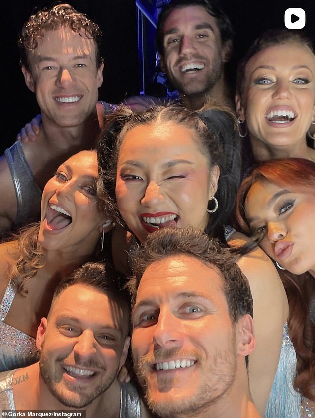 The dancer, 35, who this week announced that he had quit the BBC TV show, is heading on one last run with his friends and fellow stars as part of Strictly: The Professionals