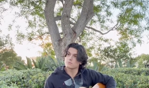 Kingston Rossdale - the son of former couple Gwen Stefani and Gavin Rossdale - looks a spitting image of his famous father