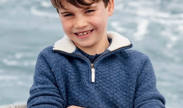 The Prince and Princess of Wales have marked their son Prince Louis's eighth birthday with a new photograph of the young royal this morning