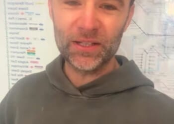 Harry Judd was left panicking after forgetting his bib on the morning of the London Marathon on Sunday