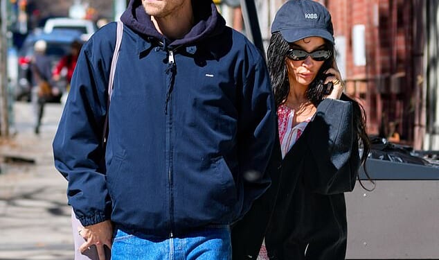 Harry Styles and his girlfriend Zoe Kravitz are reportedly not staying at the same accommodation together during her UK visit this week (seen in NYC in March)