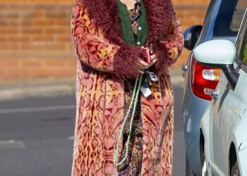 Helena Bonham Carter has broken cover for the first time after leaving The White Lotus just nine days into filming